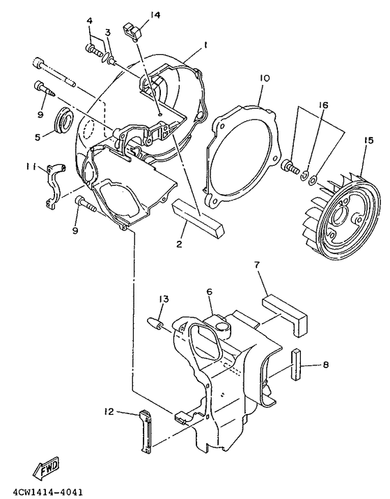 Air shroud. fan