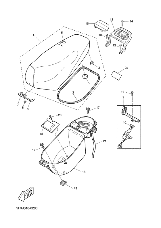 Seat. carrier