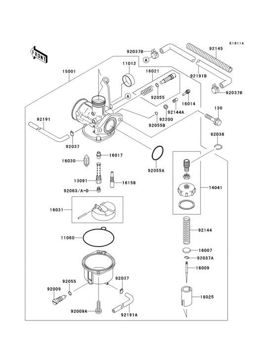 Carburetor(an110-d3)