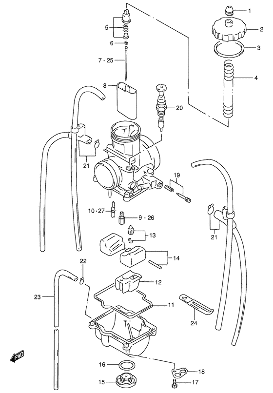 Carburetor assy