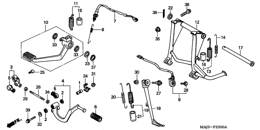 Pedal/stand