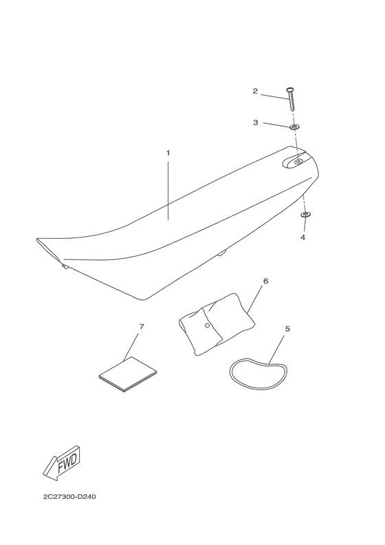 DT50RSM Seat & carrier
