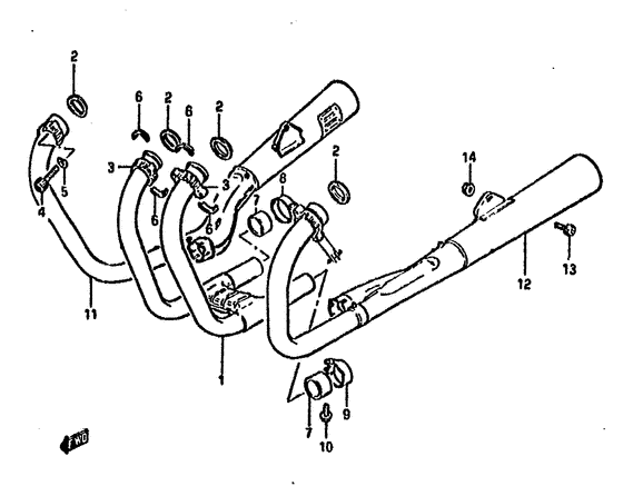 Muffler comp