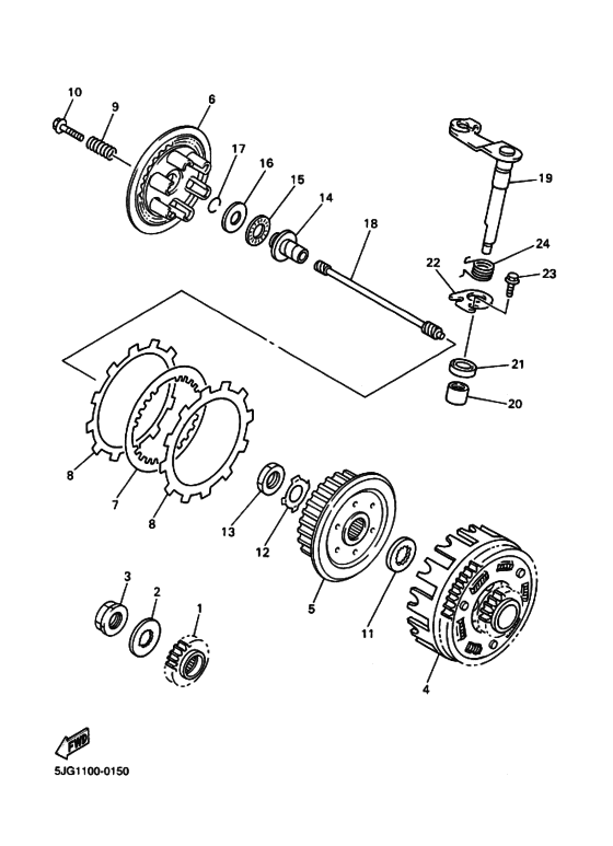 YZ426F YZ426FM Бендикс
