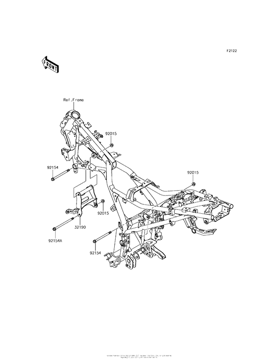  Крепление двигателя