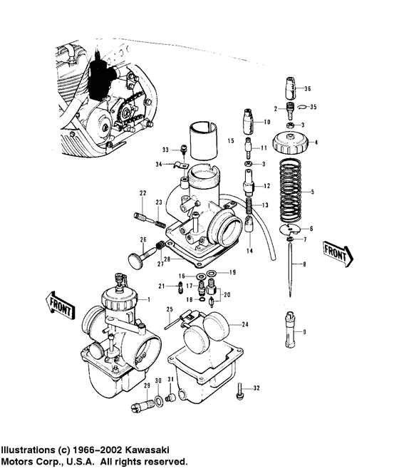 Carburetor assy