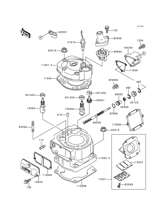 Cylinder head/cylinder(1/2)