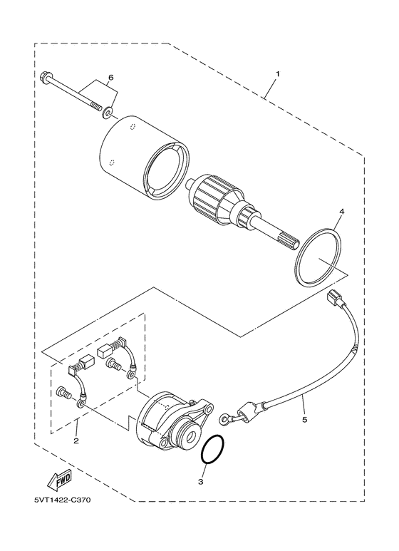TTR110E Стартер