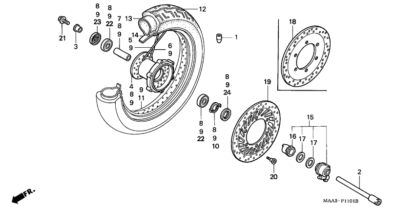 VT1100C2 Transom + tube
