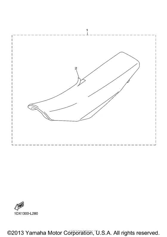 WR450FD Сиденье