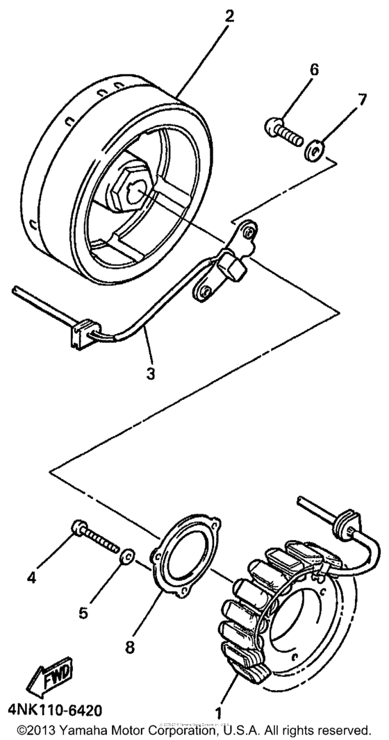 XVZ13LTKC Генератор