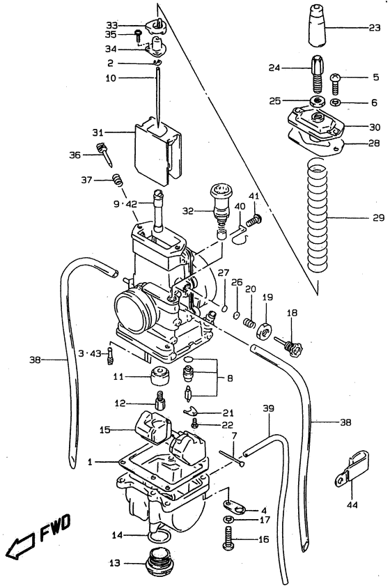 Carburetor assy