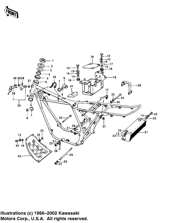 Frame/frame fittings