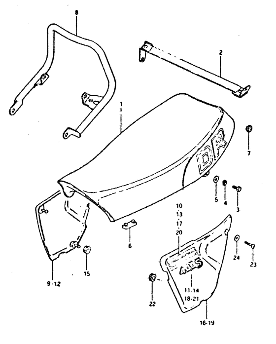 Seat - frame cover