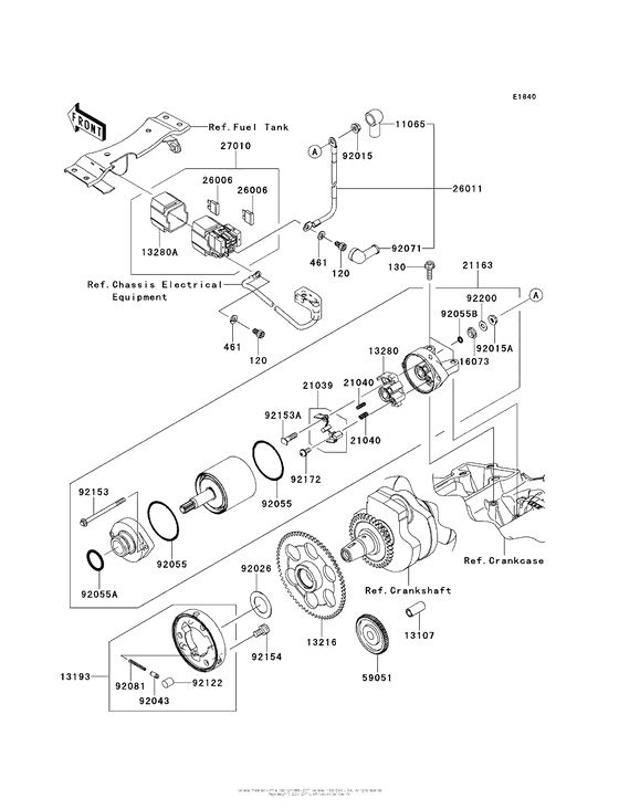 EX300 Стартер