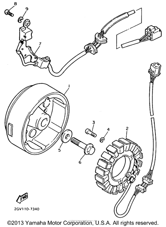 XV535E Генератор