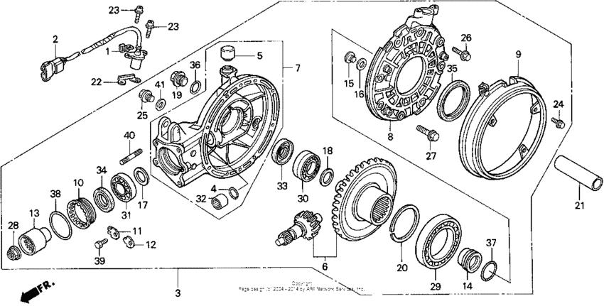 St1100a final driven gear