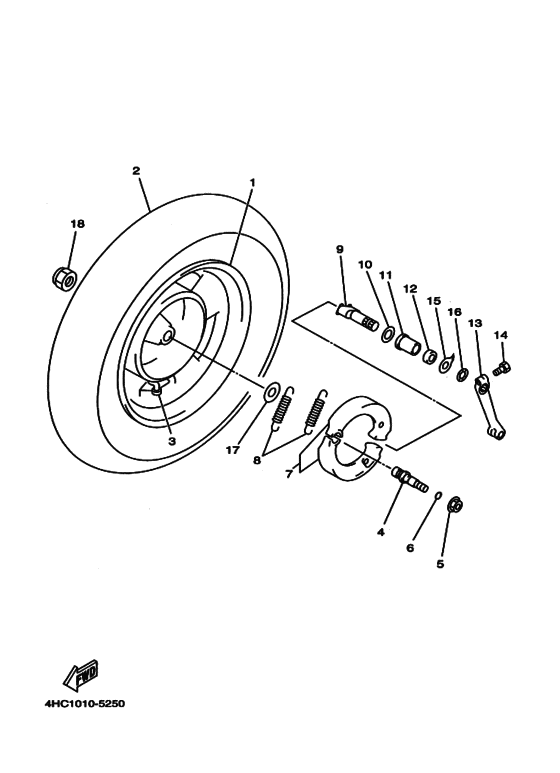 YP250 ﾘﾔﾎｲｰﾙ 1