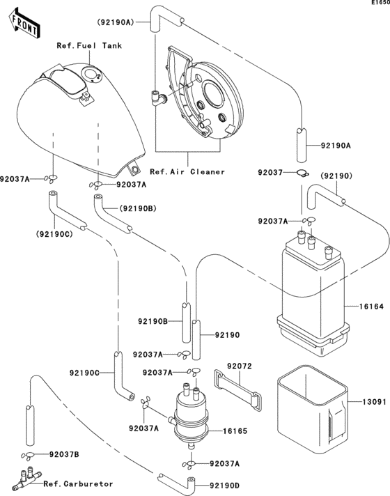 VN800 Топливная система