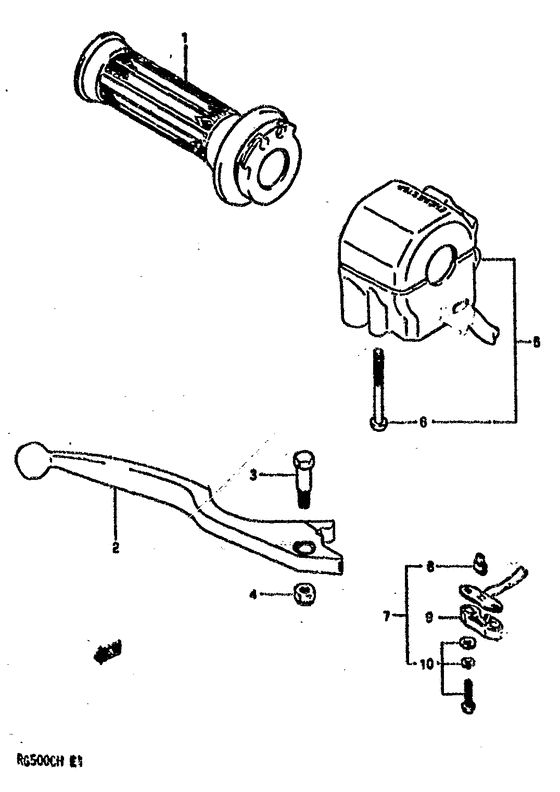 Right handle switch