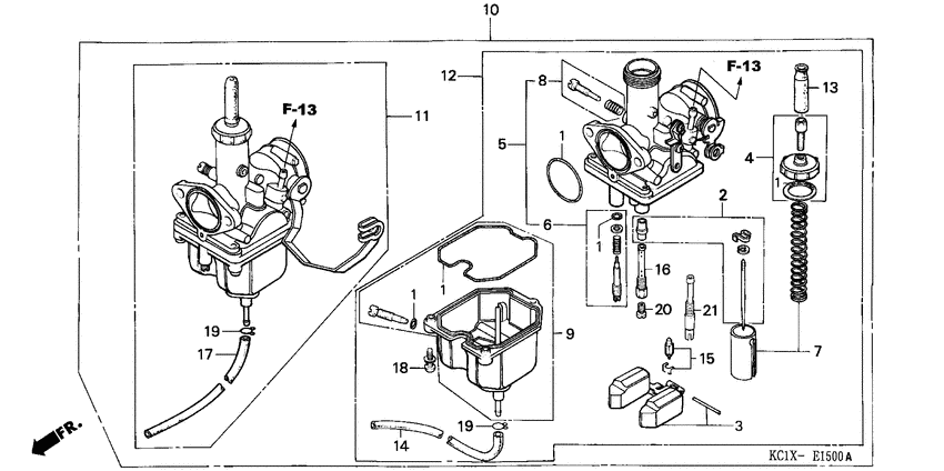 Carburetor assy