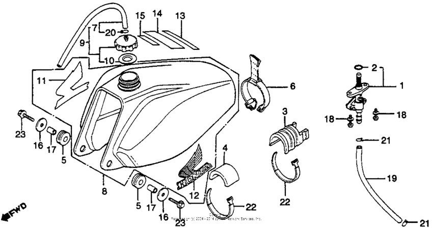 Fuel tank 79