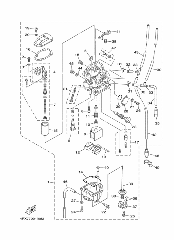 Carburetor assy