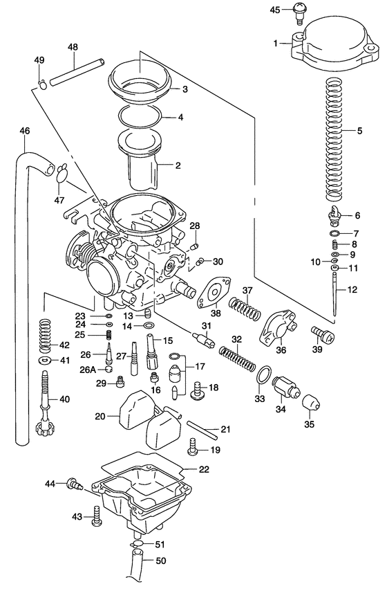 Carburetor assy