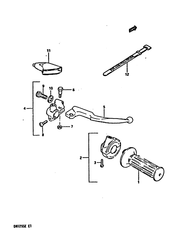 Right handle switch