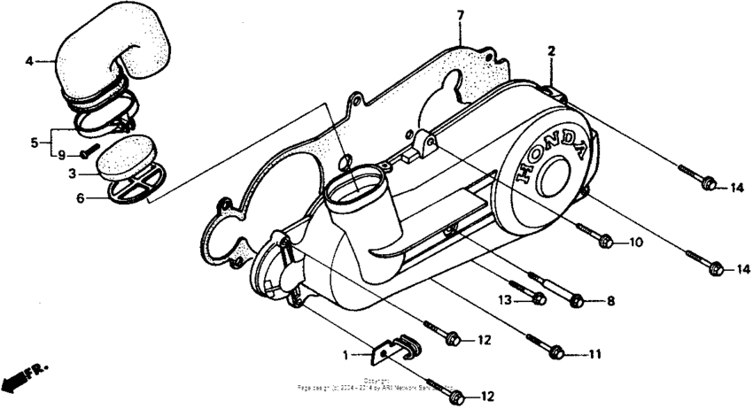 CH80 Облицовка левая сторона