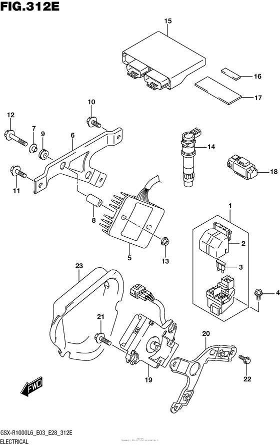 Electrical (Gsx-R1000Al6 E33)