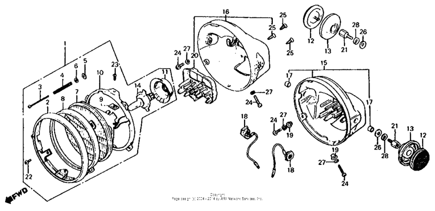 Headlight 81-82