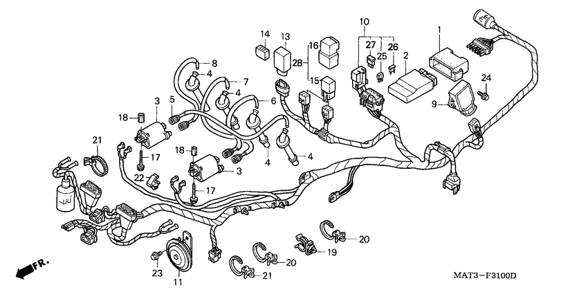 Harness wire