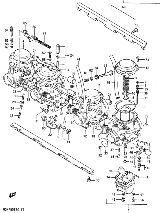 Carburetor assy