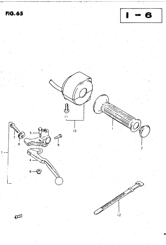 Left handle switch