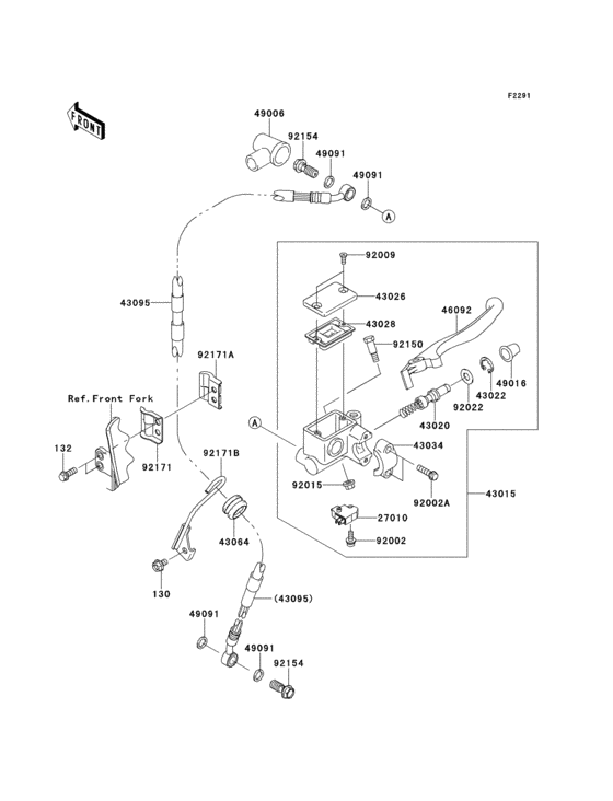  Главный тормозной цилиндр