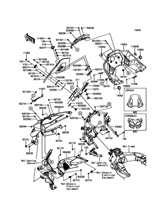 Cowling(1/2)(Upper)