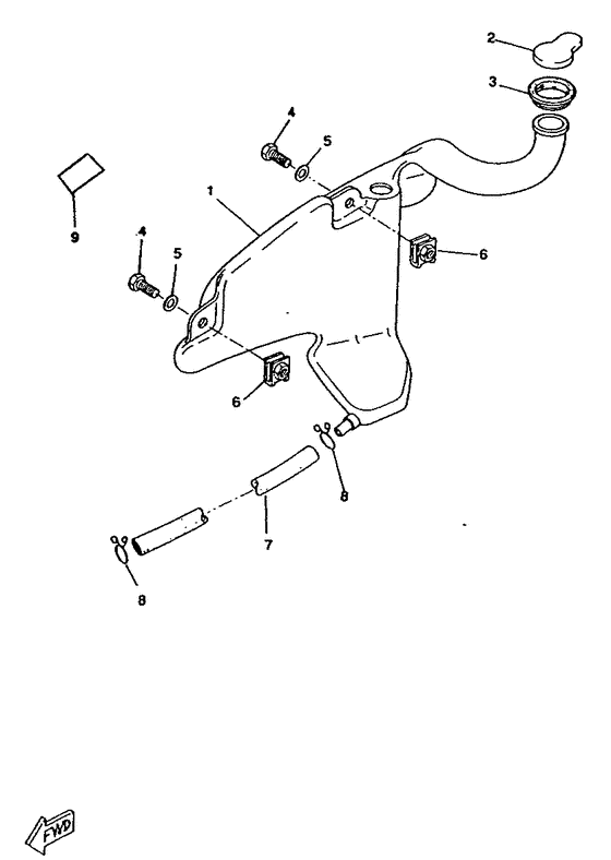 CW50RSX Rpservoir a huile