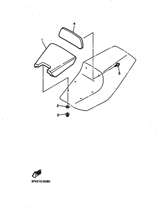 FZR750R FZR750RA Пружина