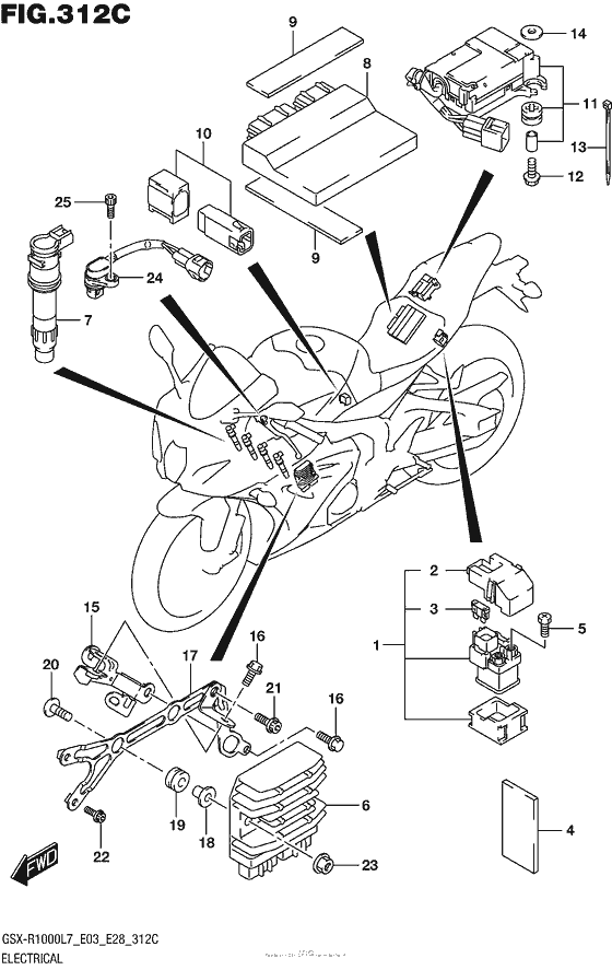 Electrical (Gsx-R1000L7 E33)