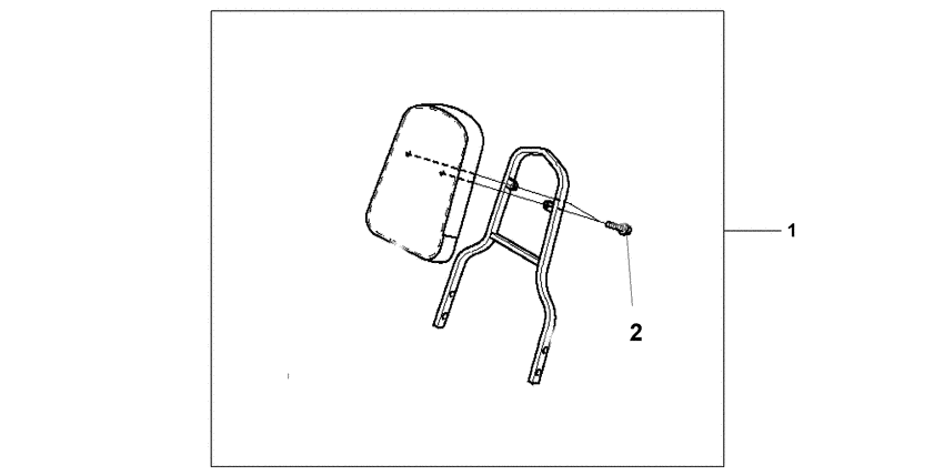 VT1100C3 Backrest