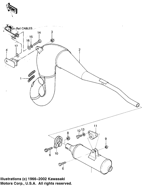 Muffler comp