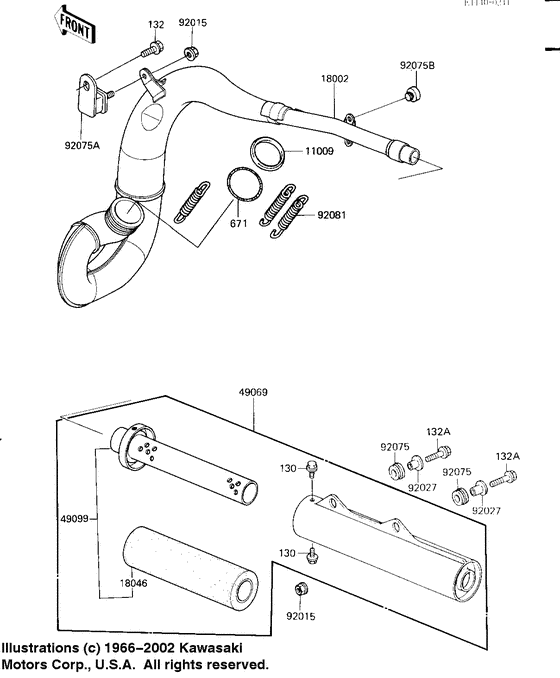 Muffler comp