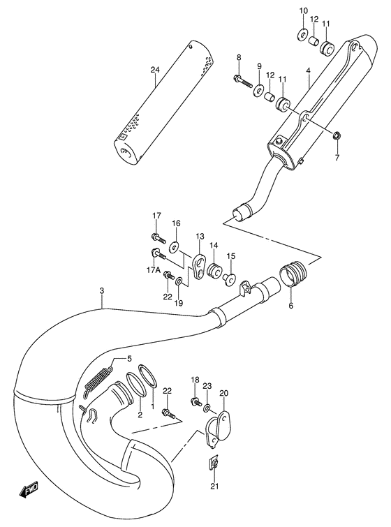 Muffler comp