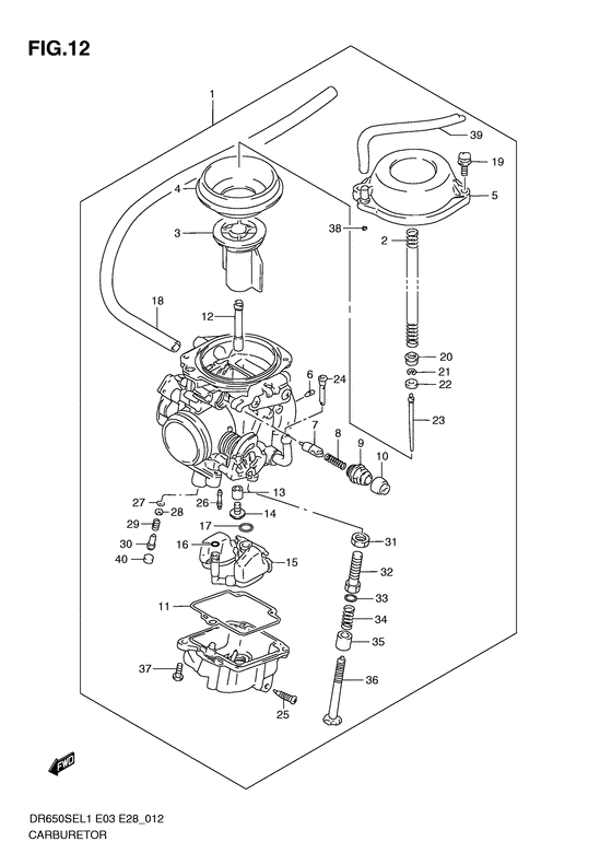 Carburetor assy