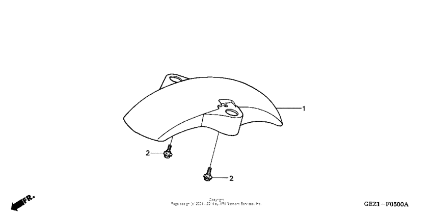 NPS50 Переднее крыло