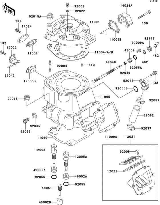 Cylinder head/cylinder(1/2)