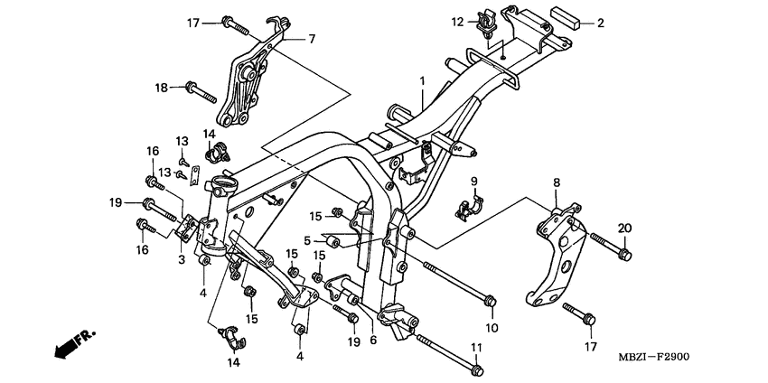 Frame body