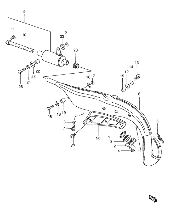 Muffler comp