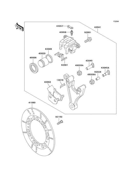 Rear brake(p20)
